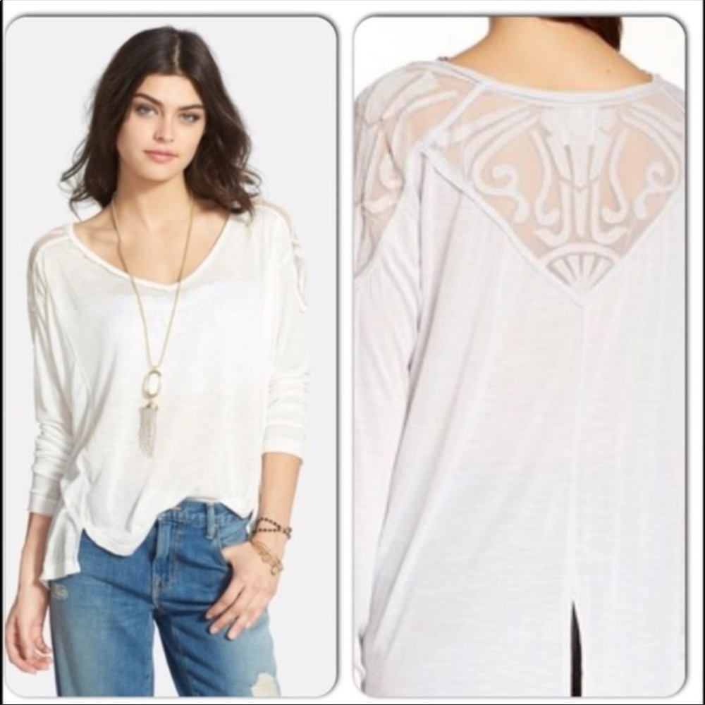 Free People The Gatsby Long Sleeve Top